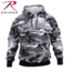 Rothco Camo Pullover Hooded Sweatshirt, City Camo, XL, 2690-CityCamo-XL