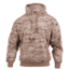 Rothco Camo Pullover Hooded Sweatshirt, Desert Digital Camo, M, 6525-DesertDigitalCamo-M