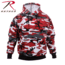 Rothco Camo Pullover Hooded Sweatshirt, Red Camo, XL, 2790-RedCamo-XL