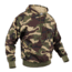 Rothco Camo Pullover Hooded Sweatshirt, Woodland Camo, XL, 6590-WoodlandCamo-XL
