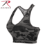 Rothco Camo Sports Bra, Small, Black Camo, 2922-BlackCamo-S