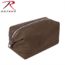 Rothco Canvas &amp; Leather Travel Kit, Earth Brown, 91261-EarthBrown