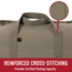 Rothco Canvas Shoulder Duffle Bags, 15in, Navy Blue, 22153-NavyBlue-15Inches