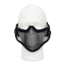 Rothco Carbon Steel Half Face Mask, Black, 847-Black