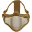 Rothco Carbon Steel Half Face Mask, Coyote Brown, 85770-CoyoteBrown