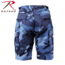 Rothco Colored Camo BDU Shorts - Men's, Sky Blue Camo, Extra Small, 65218-SkyBlueCamo-XS