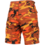 Rothco Colored Camo BDU Shorts, Savage Orange Camo, 2XL, 65005-SavageOrangeCamo-2XL