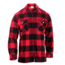 Rothco Concealed Carry Flannel Shirt, Red, L, 3966-Red-L