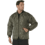 Rothco Concealed Carry Quilted Woobie Jacket - Mens, Olive Drab, Small, 20430-OliveDrab-S