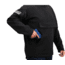 Rothco Concealed Carry Soft Shell Anorak, Mens, Black, 3XL, 3842