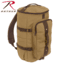 Rothco Convertible Canvas Duffle/Backpack, Coyote &amp; Brown, 2225