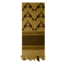 Rothco Crossed Rifles Shemagh Tactical Scarf, Coyote Brown, 8737-CoyoteBrown