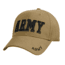 Rothco Deluxe Army Embroidered Low Profile Insignia Cap, Coyote Brown, 8955-CoyoteBrown