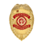 Rothco Deluxe Fire Department Badge, Gold, 1929-Gold