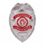 Rothco Deluxe Fire Department Badge, Silver, 1928-Silver