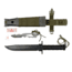 Rothco Deluxe Jungle Survival Kit Knife, Olive Drab, 3233-OliveDrab