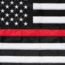 Rothco Deluxe Thin Red Line Flag, 3ft x 5ft, 15961