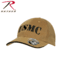 Rothco Deluxe Vintage USMC Embroidered Low Pro Cap, Coyote Brown, 3864-CoyoteBrown