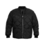 Rothco Diamond Nylon Quilted Flight Jacket, Black, M, 7230-Black-M