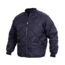 Rothco Diamond Nylon Quilted Flight Jacket, Navy Blue, M, 7160-NavyBlue-M