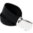 Rothco Elastic Stretch Web Belt, Black/Chrome, 54in, 11472-Chrome