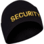 Rothco Embroidered Security Watch Cap, Black/Gold, One Size, 54420