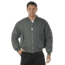 Rothco Enhanced Nylon MA-1 Flight Jacket - Mens, Gunmetal Grey, Small, 72890-GunmetalGrey-S