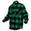 Rothco Extra Heavyweight Buffalo Plaid Flannel Shirts 260, Green Plaid, 5XL, 3742-GreenPlaid-5XL