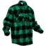 Rothco Extra Heavyweight Buffalo Plaid Flannel Shirts, Green Plaid, M, 4739-GreenPlaid-M