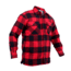 Rothco Extra Heavyweight Buffalo Plaid Sherpa-lined Flannel Shirts, Red, Small, 3739-Red-S