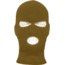 Rothco Fine Knit Three Hole Facemask, Coyote Brown, 15989-CoyoteBrown
