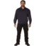 Rothco Firefighter / EMS Quarter Zip Job Shirt - Mens, Midnight Navy Blue, Small, 7750-MidnightNavyBlue-S