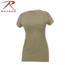 Rothco Longer T-Shirt - Women's, Coyote Brown, 2XL, 5916-2XL