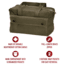Rothco G.I. Type Mechanics Tool Bag With Brass Zipper, Olive Drab, 9182-OliveDrab