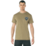 Rothco Getting The Job Done T-Shirt, Coyote Brown, S, 11355-CoyoteBrown-S