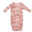 Rothco Infant Long Sleeve Camo One-Piece Sleeper, Baby Pink Camo, 0-3 Months, 67159-BabyPinkCamo-0-3Months