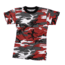 Rothco Kids Camo T-Shirts, Red Camo, Extra Small, 66700-RedCamo-XS