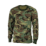 Rothco Kids Long Sleeve Camo T-shirt, Woodland Camo, M, 6705-WoodlandCamo-M