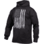 Rothco U.S. Flag Concealed Carry Hoodie - Men's, Black, 4XL, 3169-Black-4XL