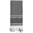 Rothco Lightweight Shemagh Tactical Desert Scarves, Black/White, 4537-BlackWhite
