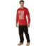 Rothco Long Sleeve R.E.D. Remember Everyone Deployed Athletic Fit T-Shirt - Mens, Red, Large, 11820-Red-L