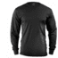 Rothco Long Sleeve Solid T-Shirt, Black, XL, 60212-Black-XL
