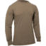 Rothco Long Sleeve Solid T-Shirt, Brown, Medium, 60217-Brown-M