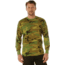 Rothco Long Sleeve Vintage T-Shirt - Woodland Camo, Small, 3733-S