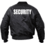 Rothco MA-1 Flight Jacket With Security Print, M, 7357-M