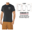 Rothco Military Grade Workwear Bottle Cap T-Shirt, Black, S, 11360-Black-S