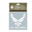 Rothco Military Vinyl Window Decal, 62004-AirCorpStar