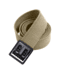 Rothco Military Web Belts w/ Open Face Buckle, Black, Khaki, 44, 4290-Black-Khaki-44Inches