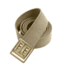 Rothco Military Web Belts w/ Open Face Buckle, Gold, Khaki, 54, 4299-Gold-Khaki-54Inches