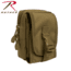 Rothco MOLLE Compatible Accessory Pouch, Coyote Brown, 3874-CoyoteBrown